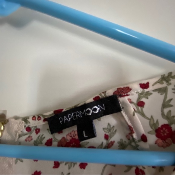 Papermoon Stitch Fix Cream Floral Blouse - Picture 8 of 10